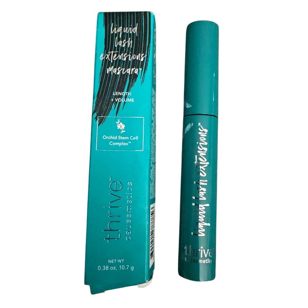 Thrive Causemetics Liquid Lash Extensions Mascara Brynn Rich Black New Box
